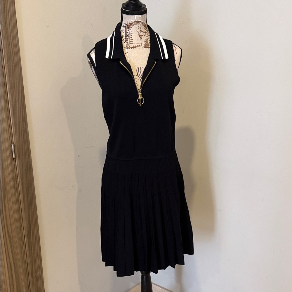 A New Day Black Sleeveless Mini Dress